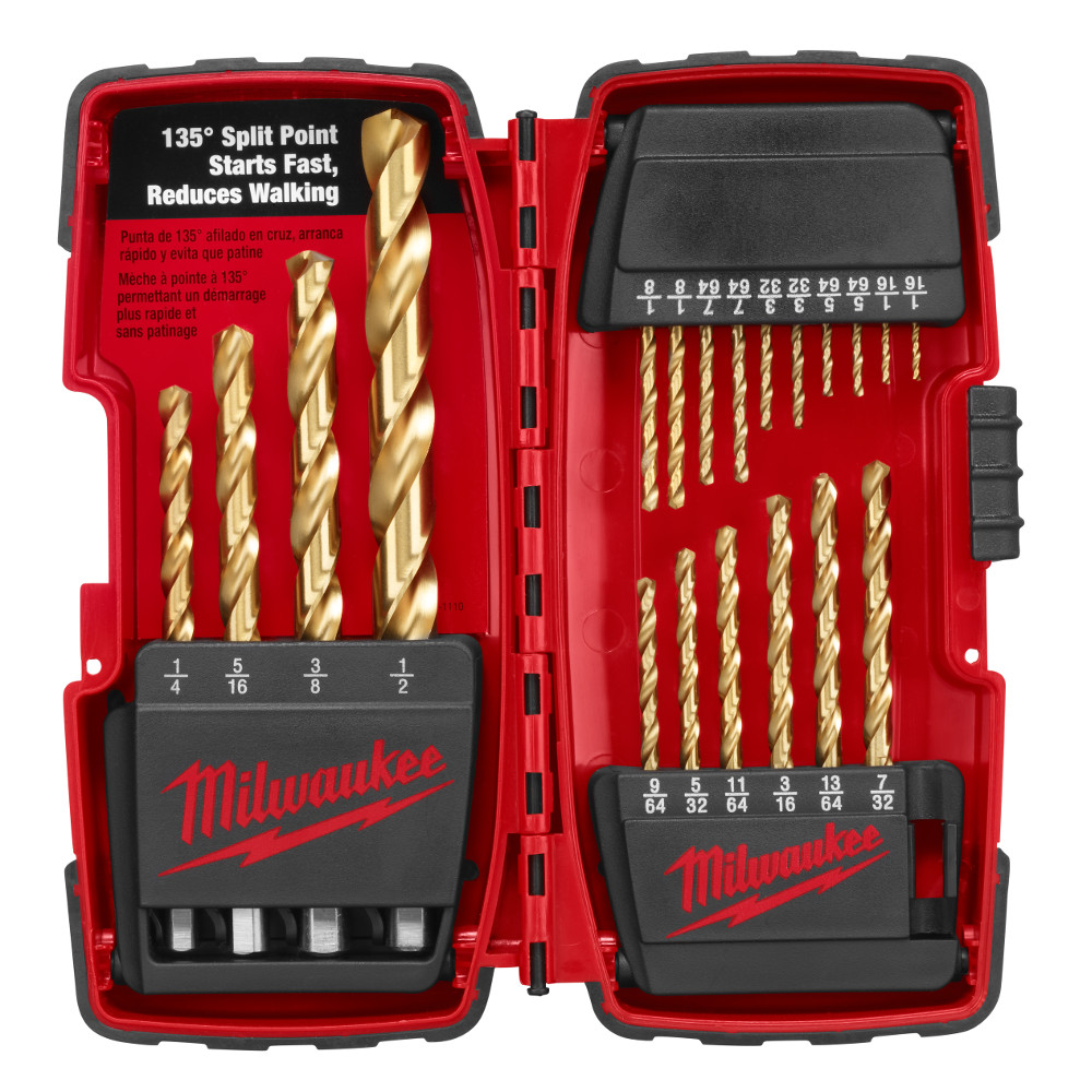 Thunderbolt Titanium Drill Bit Set 20pc