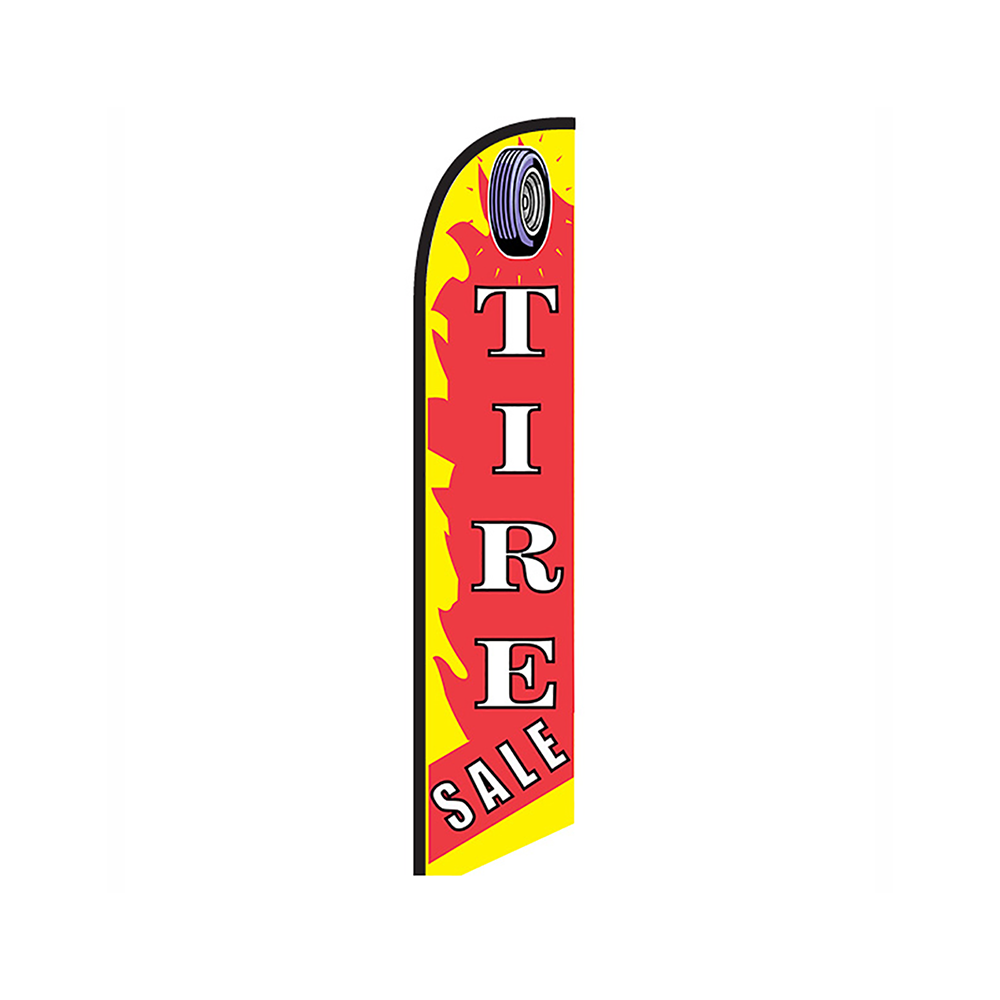 Tire Sale Knit Poly Banner