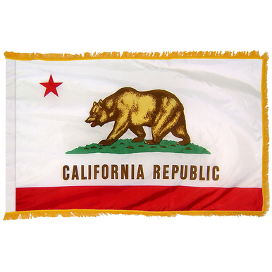 California Nylon Pole Hem and Fringe