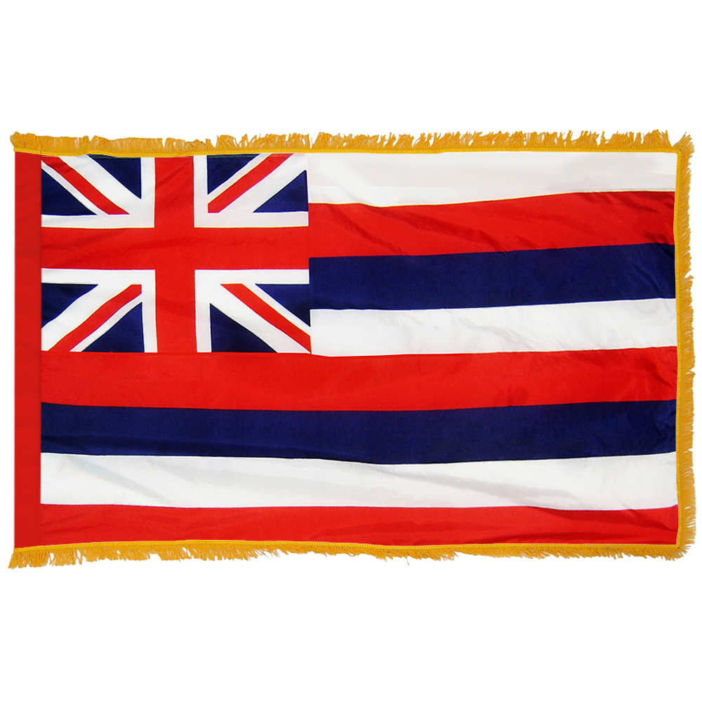 Hawaii 4 X 6 Nylon Pole Hem and Fringe