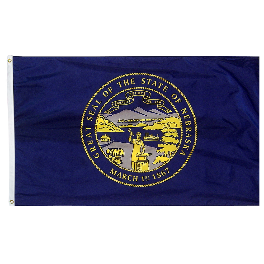 Nebraska State Flag Nylon