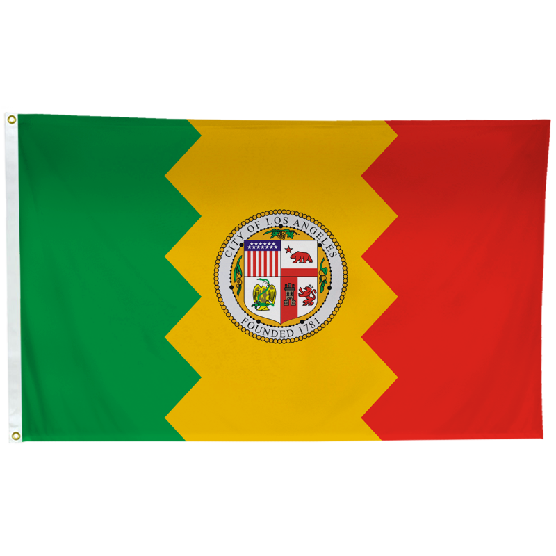 Los Angeles CA Nylon with Header and Grommet