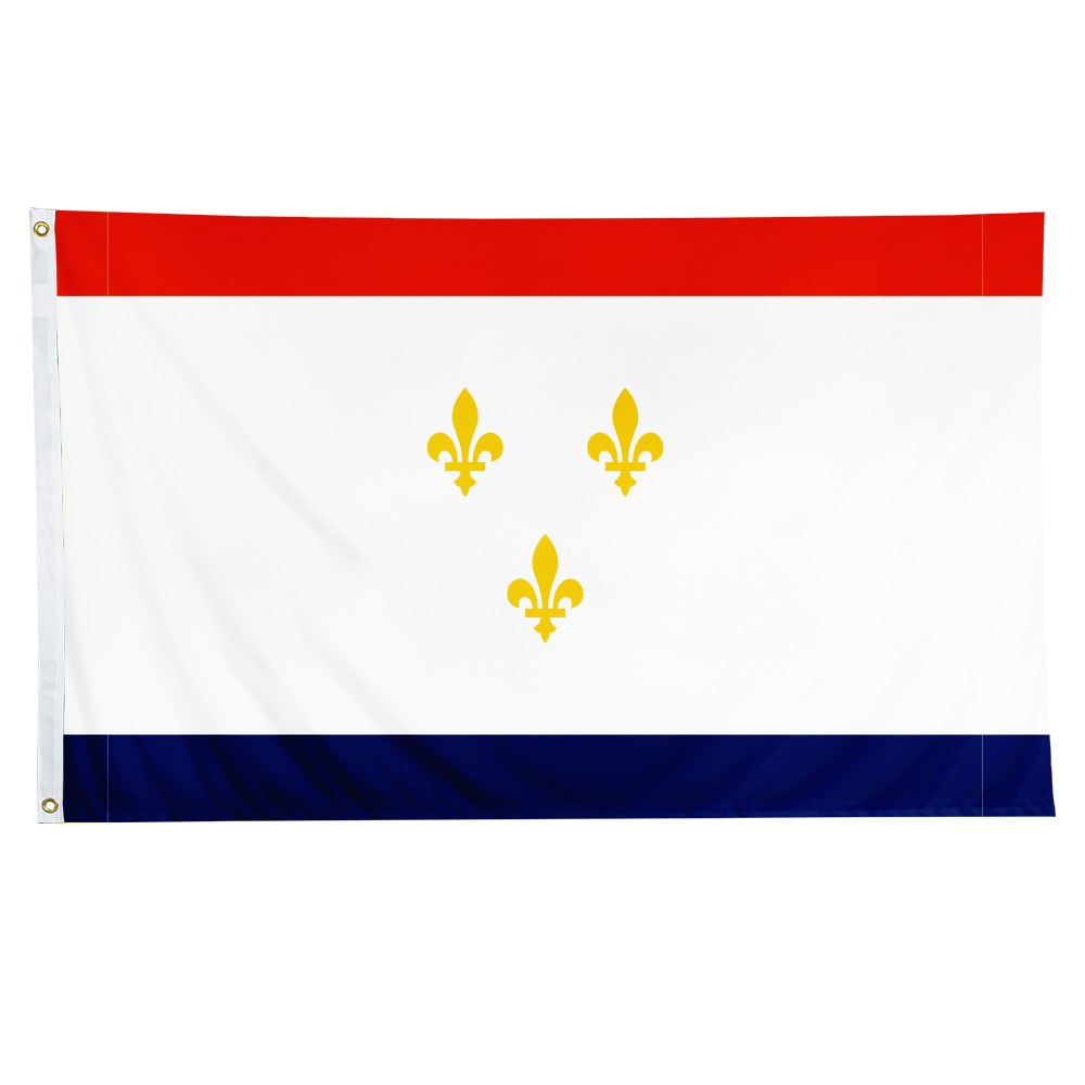 New Orleans LA Nylon with Header and Grommet