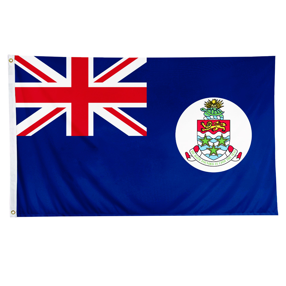 Cayman Islands (Blue) Nylon with Header and Grommet