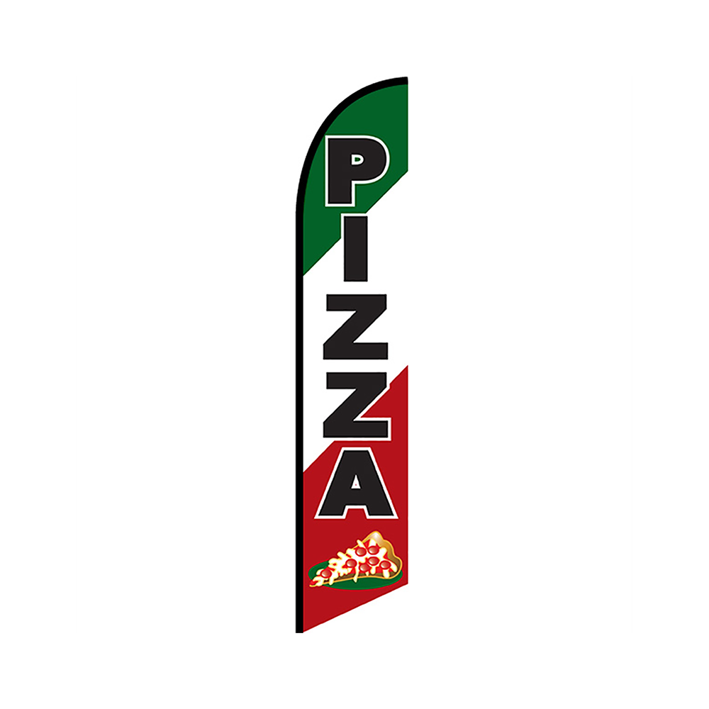 Pizza Knit Poly Banner