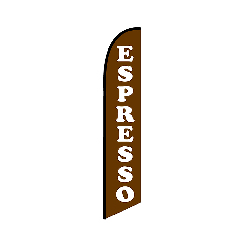 Espresso Knit Poly Banner