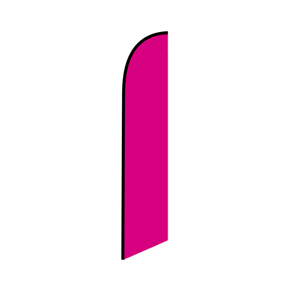 Magenta Knit Poly Banner