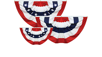 Pleated Fans & Bunting