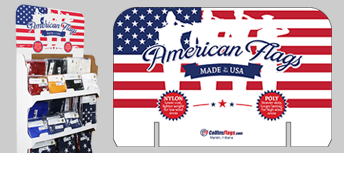 Retail Flag Display