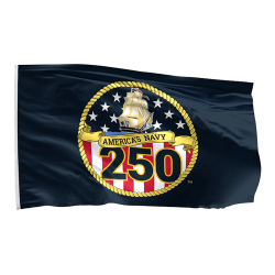 Navy 250 Flag