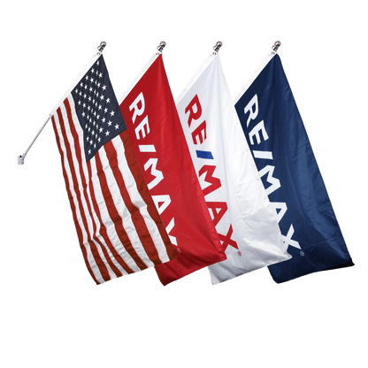 6 ft X 1 in Two Piece White Aluminum Heavy Duty Spinning Pole - Gold Ball Mounting Rings Adjustable Bracket