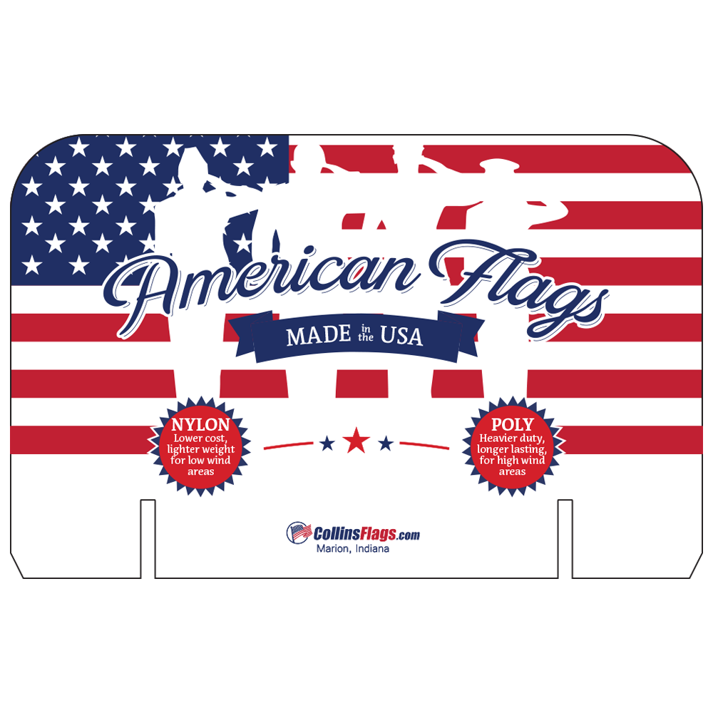 Flag of the United State display header