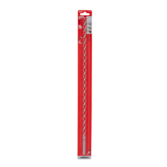 3/8" × 16" × 18" Carbide Hammer Bit