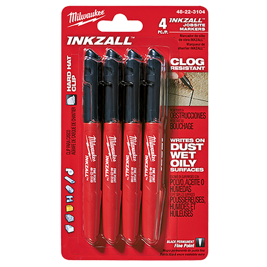 Fine Point Markers 4pk