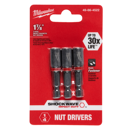 1/4" Shockwave Magnetic Nutdriver