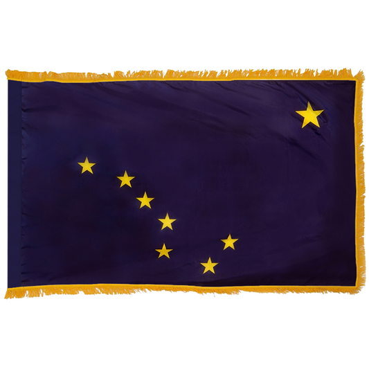 Alaska 3 X 5 Nylon Pole Hem and Fringe