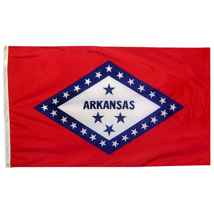 Arkansas State Flag Poly