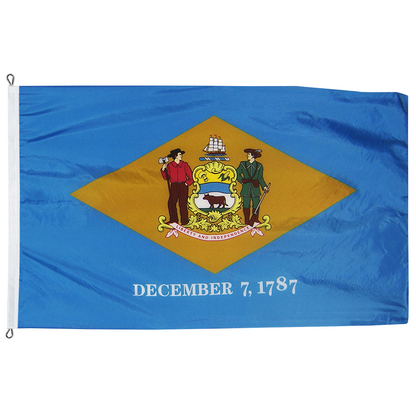 Delaware Nylon with Rope and Thimble