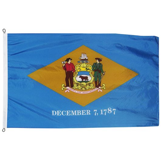 Delaware Nylon with Rope and Thimble