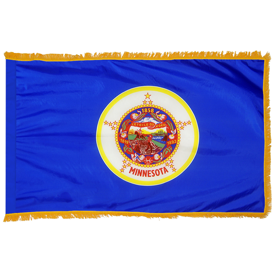 Minnesota 3 X 5 Nylon Pole Hem and Fringe - Historical