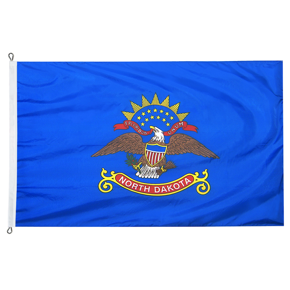 North Dakota Nylon with Rope and Thimble