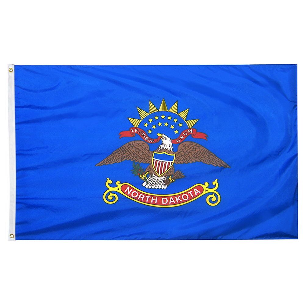 North Dakota State Flag Nylon – Collins Flags
