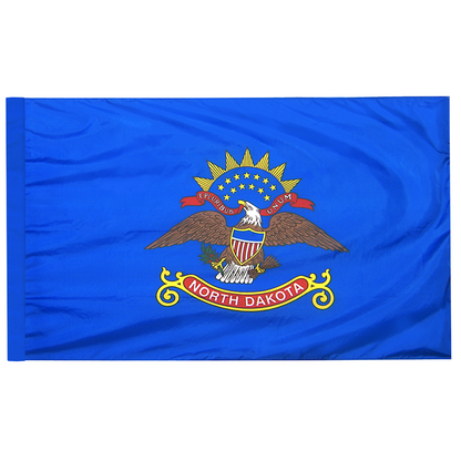 North Dakota 3 X 5 Nylon Pole Hem