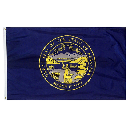 Nebraska State Flag Poly