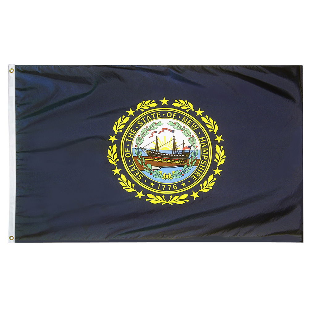 New Hampshire State Flag Nylon – Collins Flags