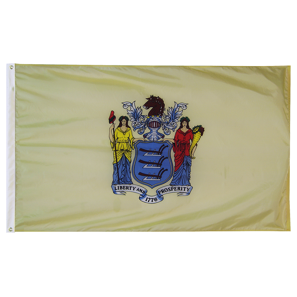 New Jersey State Flag Poly