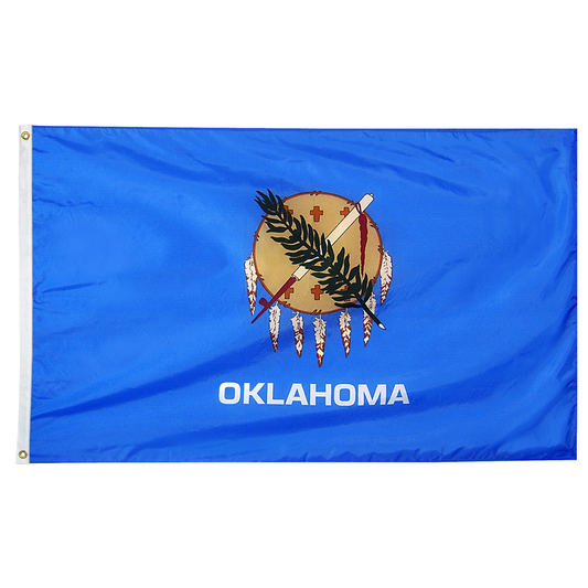 Oklahoma State Flag Poly