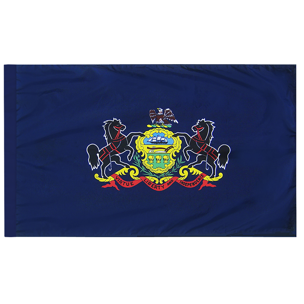 Pennsylvania 3 X 5 Nylon Pole Hem