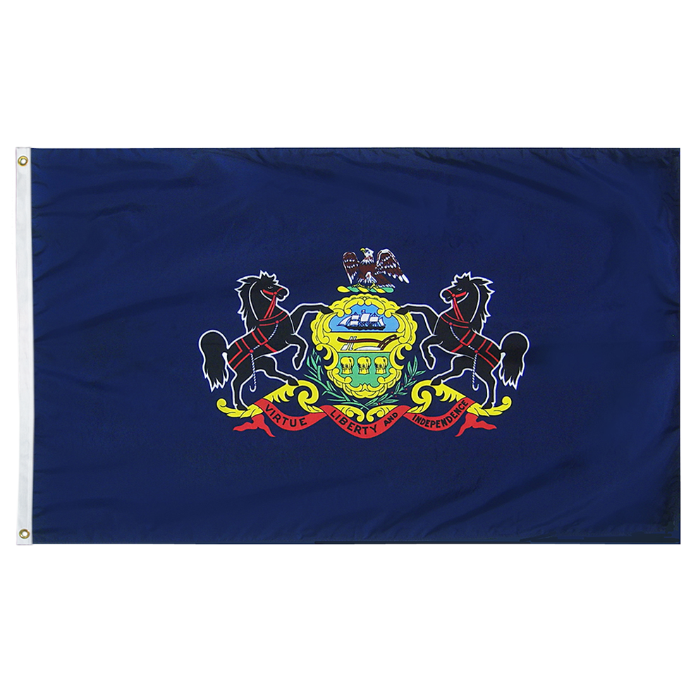 Pennsylvania State Flag Poly – Collins Flags