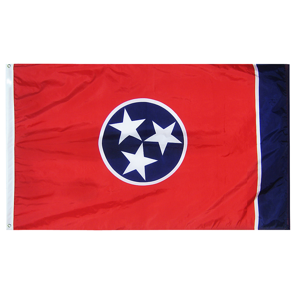 Tennessee State Flag Poly