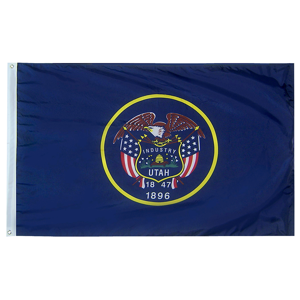Utah State Flag Nylon - Historical