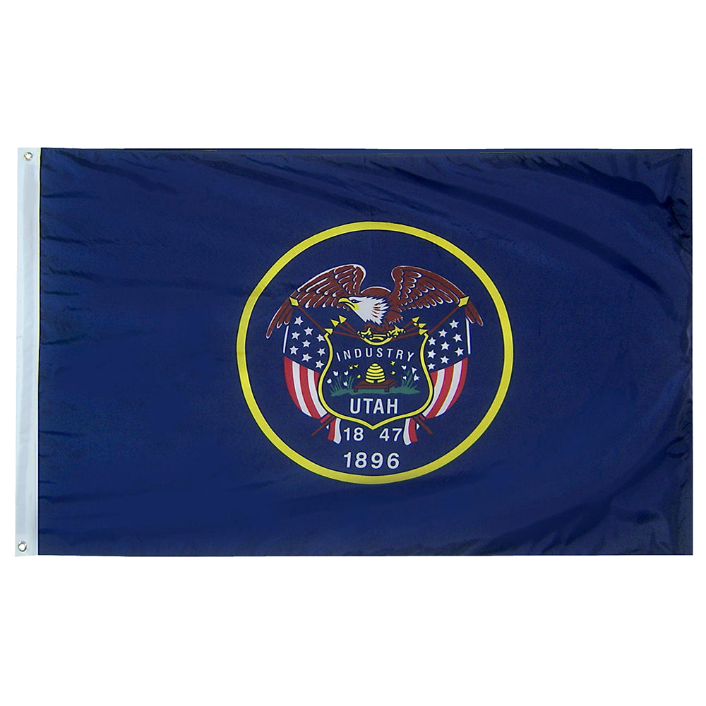 Utah State Flag Poly - Historical