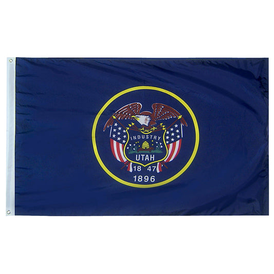 Utah State Flag Poly - Historical
