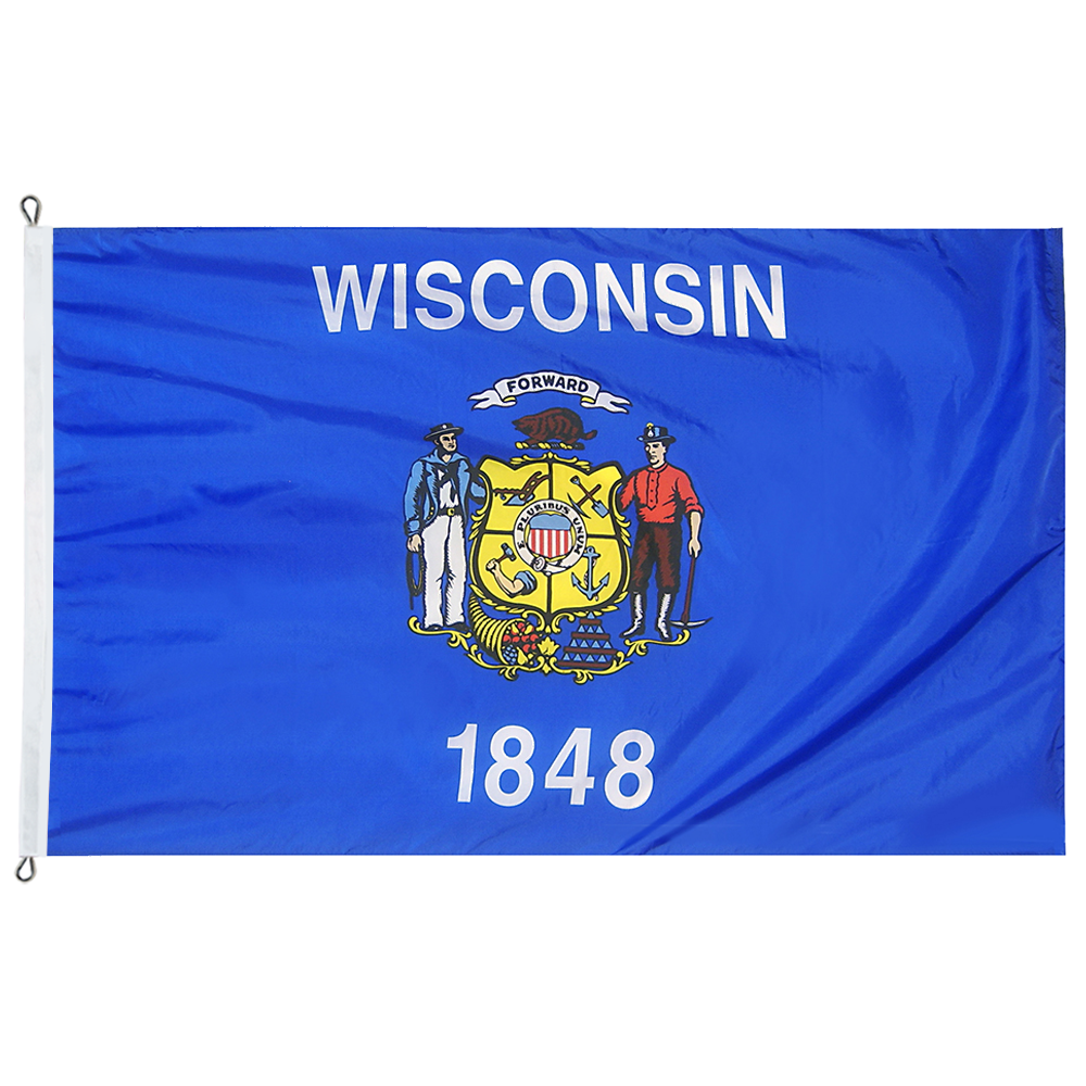 Wisconsin Nylon with Rope and Thimble