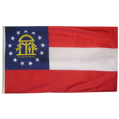 Georgia State Flag Nylon