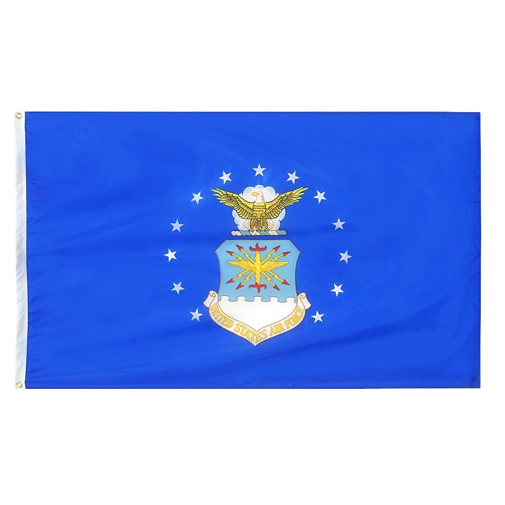 Usaf Header Air Force Poly with Header and Grommet – Collins Flags