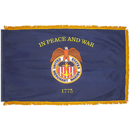 Merchant Marine 4 X 6 Nylon Pole Hem and Fringe