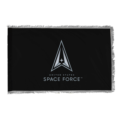 Space Force Logo Nylon Pole Hem and Fringe - Civilian