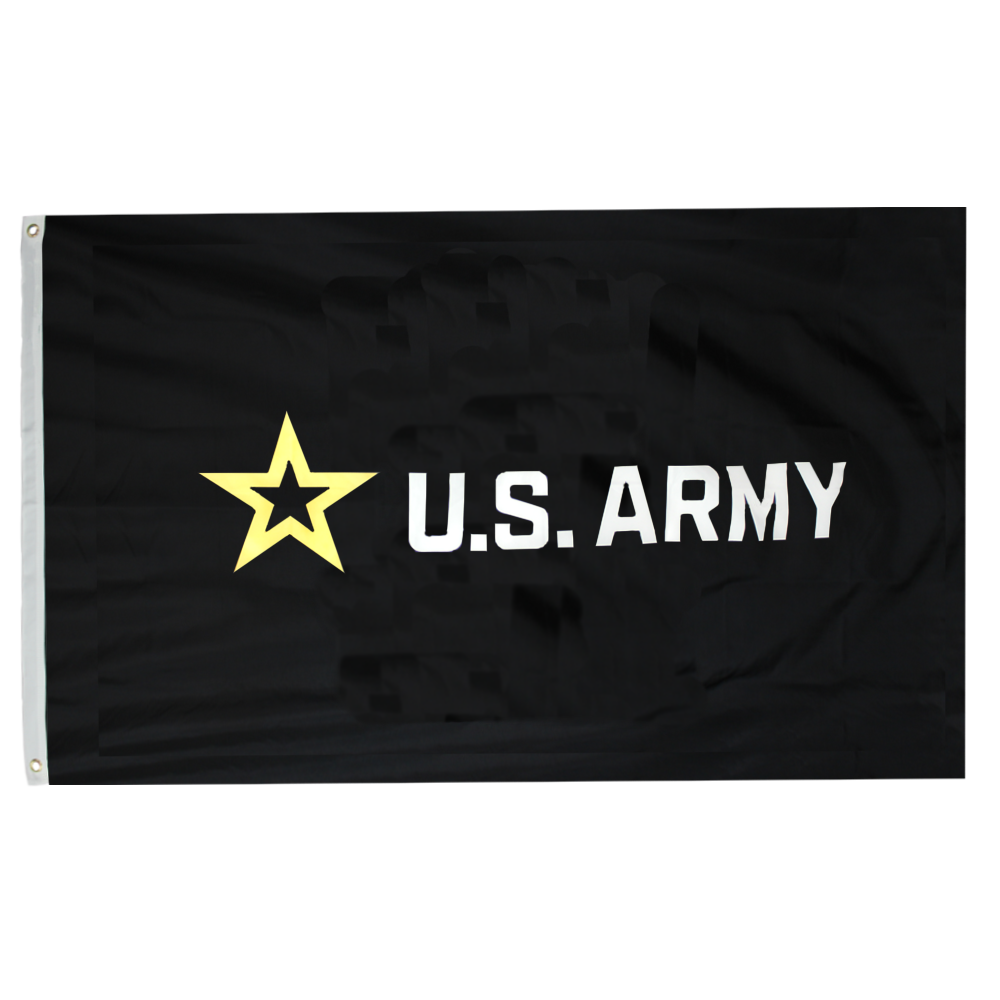 Army Flag Black