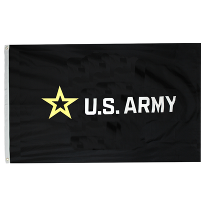 Army Flag Black
