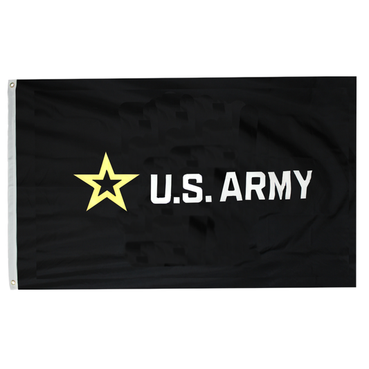Army Flag Black