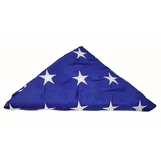 U.S. Government Specified 5 X 9 1/2 Cotton Off White Header with Header and Grommet