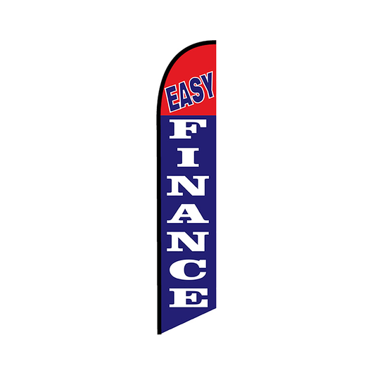 Easy Finance Knit Poly Banner