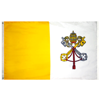 Papal (Vatican City) Nylon with Header and Grommet