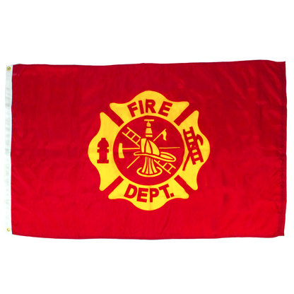 Fire Department 3 X 5 Nylon with Header and Grommet