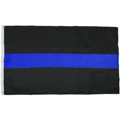Thin Blue Line Nylon Header and Grommet